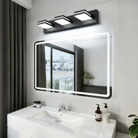 SineRise cool white 6000K glow provides makeup-ready lighting.