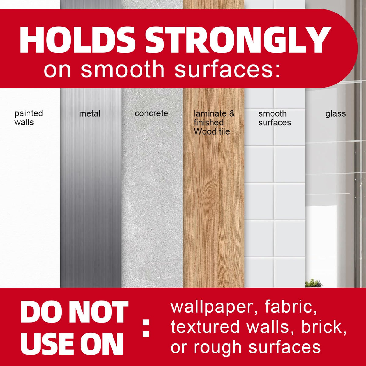 Sinfuo easy removal of hooks preserves wall integrity.