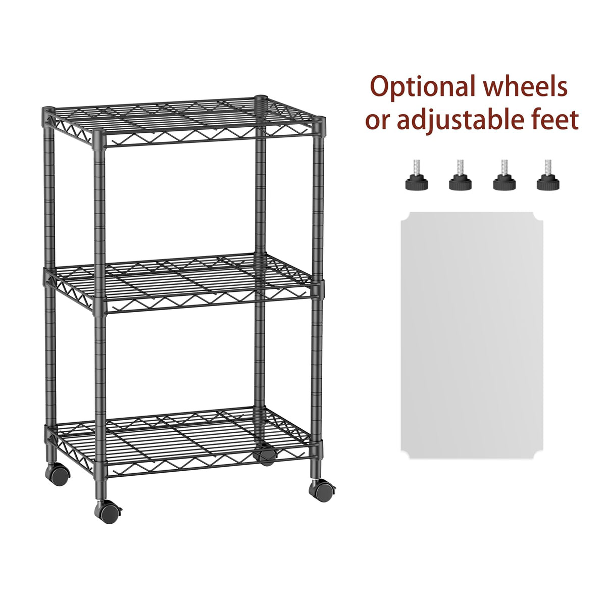 SINGAYE 3 small wire shelves bathroom featuring rustproof coating and easy cleaning