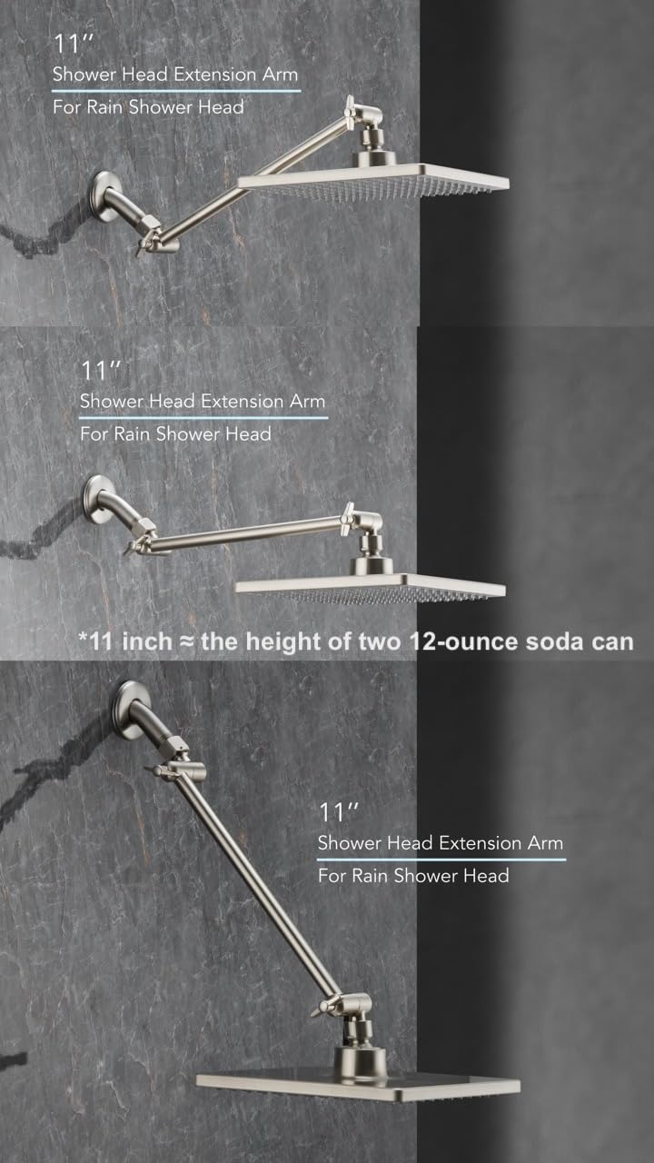 Singing Rain 360-degree adjustable arm for customizable height and angle