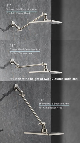 Singing Rain 360-degree adjustable arm for customizable height and angle