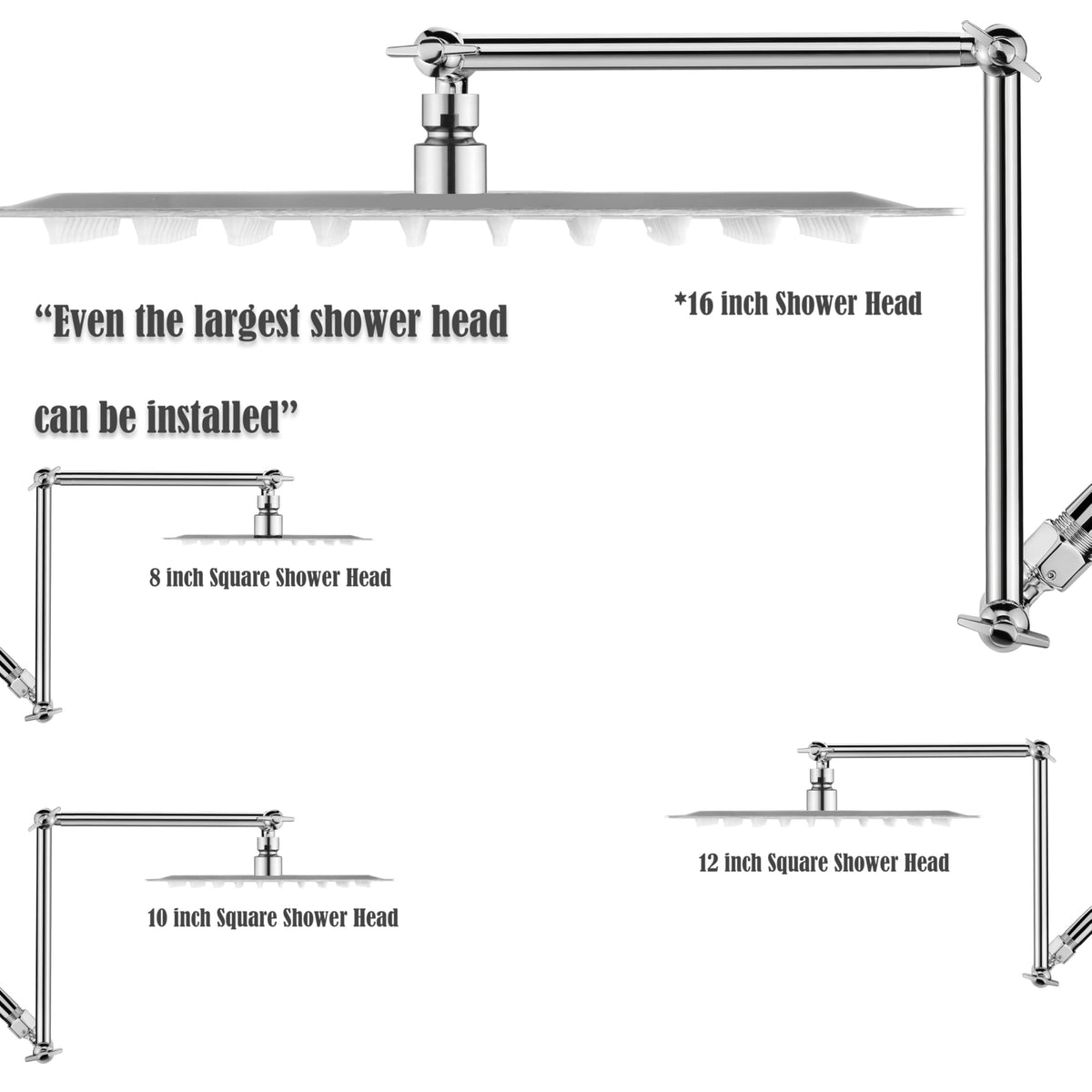Singing Rain stainless steel design withstands moisture and daily use.