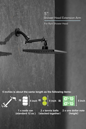 Singing Rain SUS304 stainless steel construction ensures durability.