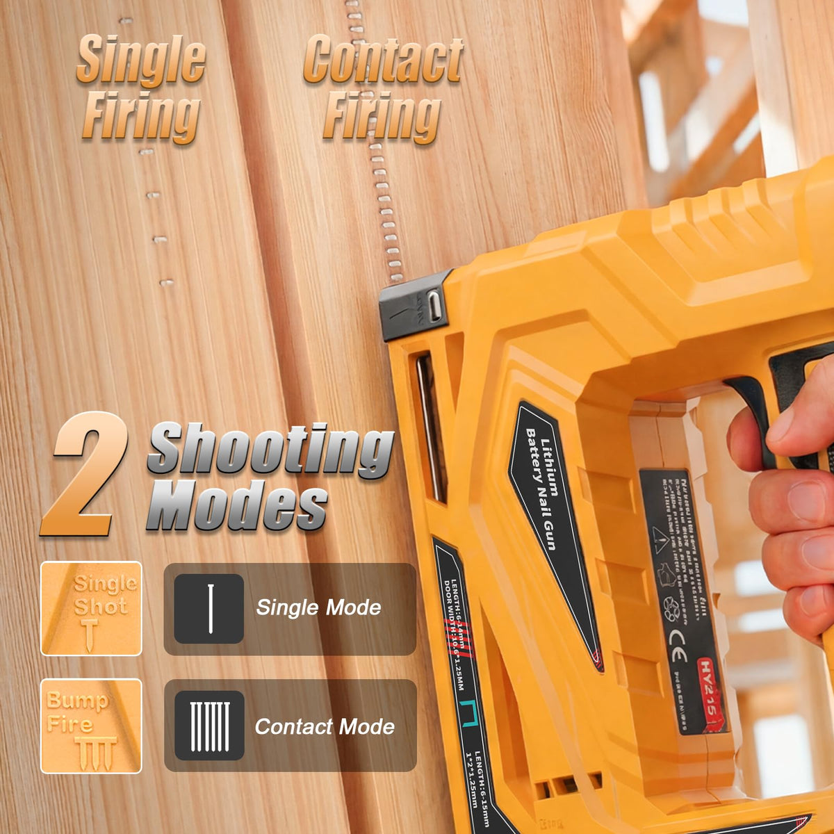 SINGTIP included nails and staples kit simplifies project planning.