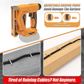 SINGTIP DeWALT 20V MAX battery-compatible design enables cordless use.