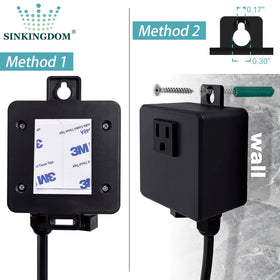 SINKINGDOM UL-certified air switch for safe disposal operation.
