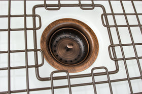 Sinkology TB35-01 Easy installation basket strainer fits standard drains