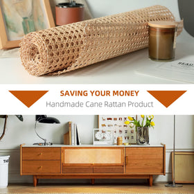 SINNSIDELIN natural rattan caning material suitable for furniture refresh and crafts.