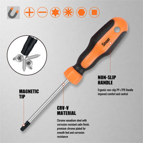Sinoer CR-V steel blades deliver durability and rust resistance for tough tasks
