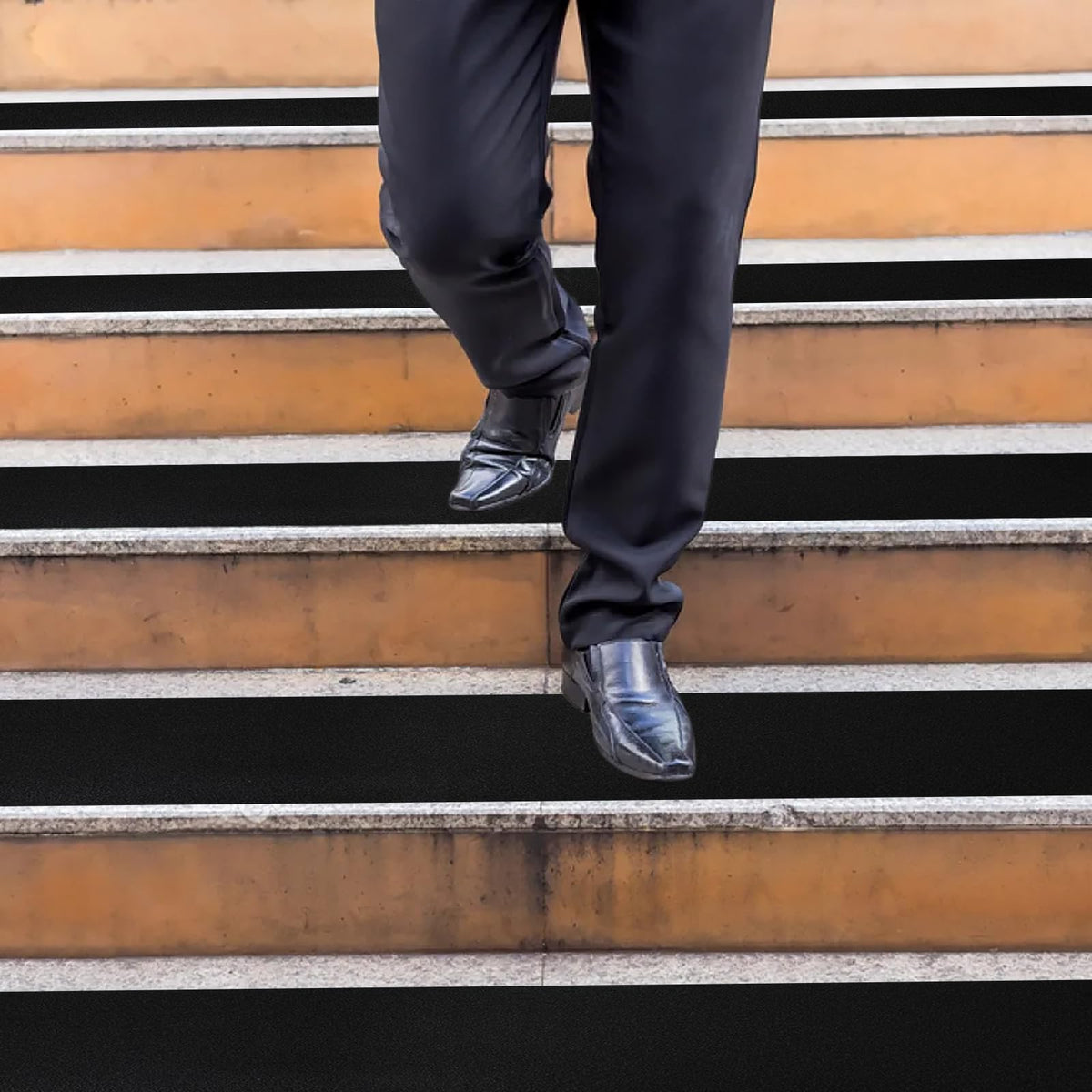 SinoPack anti-slip tape on ramps and docks provides outdoor traction