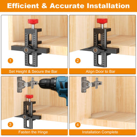 Sinpiode handles left- and right-hand doors with reliable alignment.