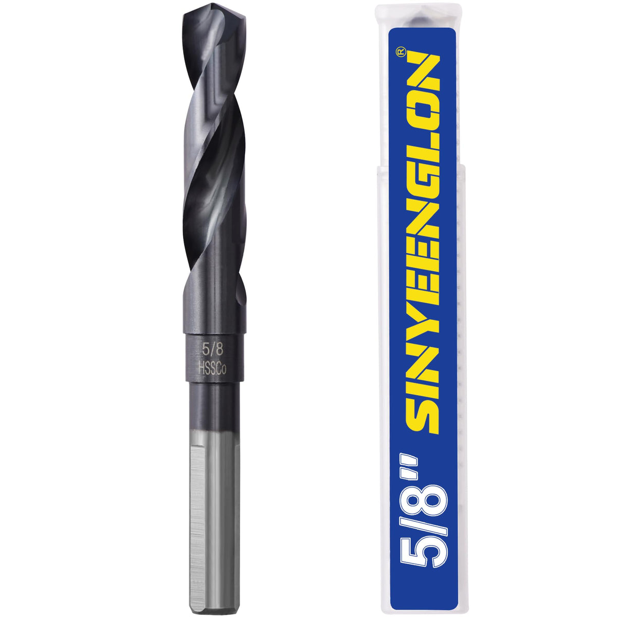Sinyeenglon 5-8 drill bit for metal and hardened steel with cobalt M35 for long life.