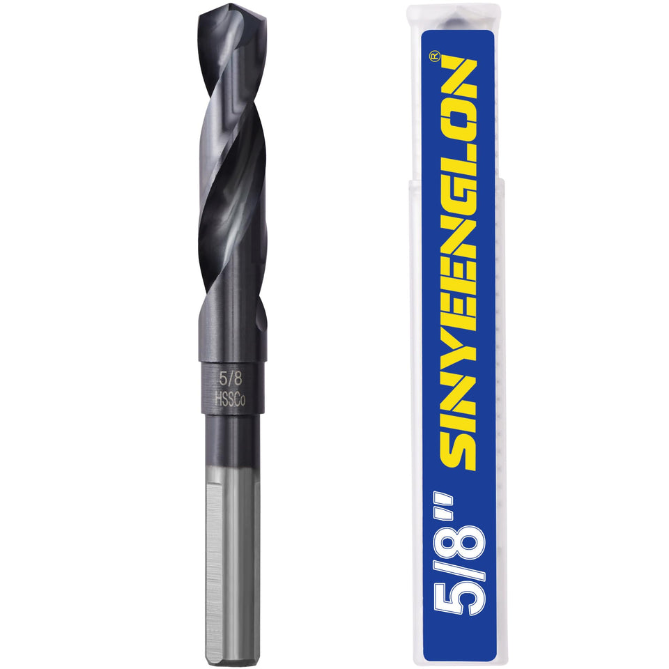 Sinyeenglon 5-8 drill bit for metal and hardened steel with cobalt M35 for long life.