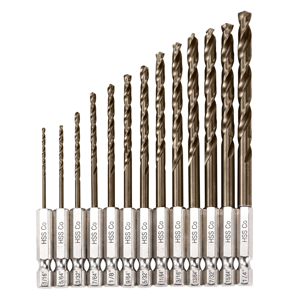 Sinyeenglon drill bits with index holder for organized storage.