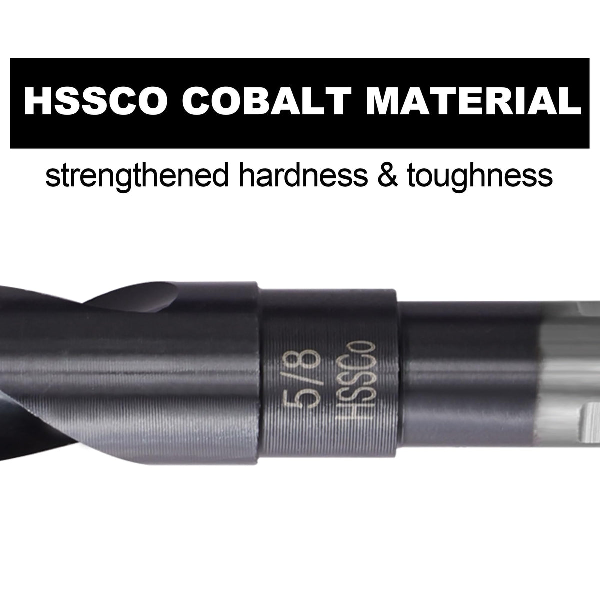 Sinyeenglon tri-flat shank provides a tighter grip on hard materials.