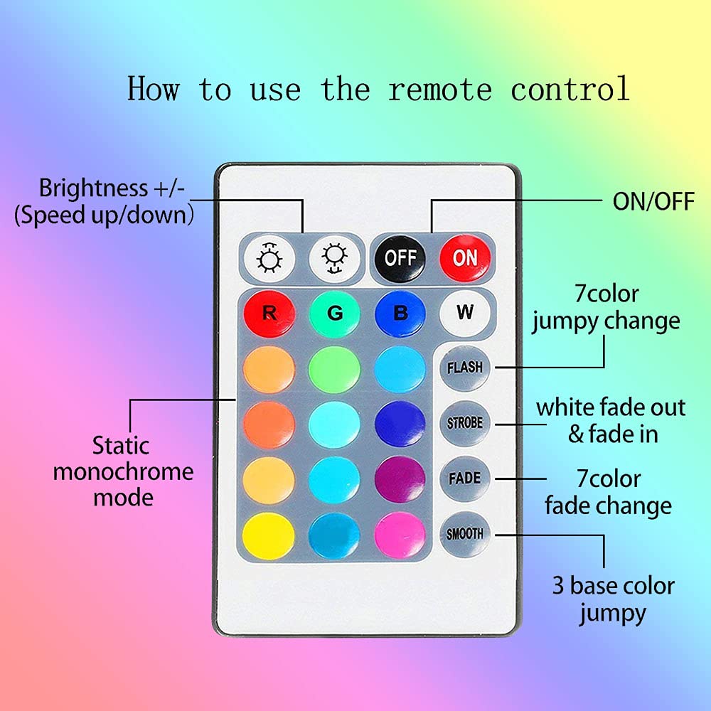 Sinzau LED strip 2m dimming and color options for ambience.