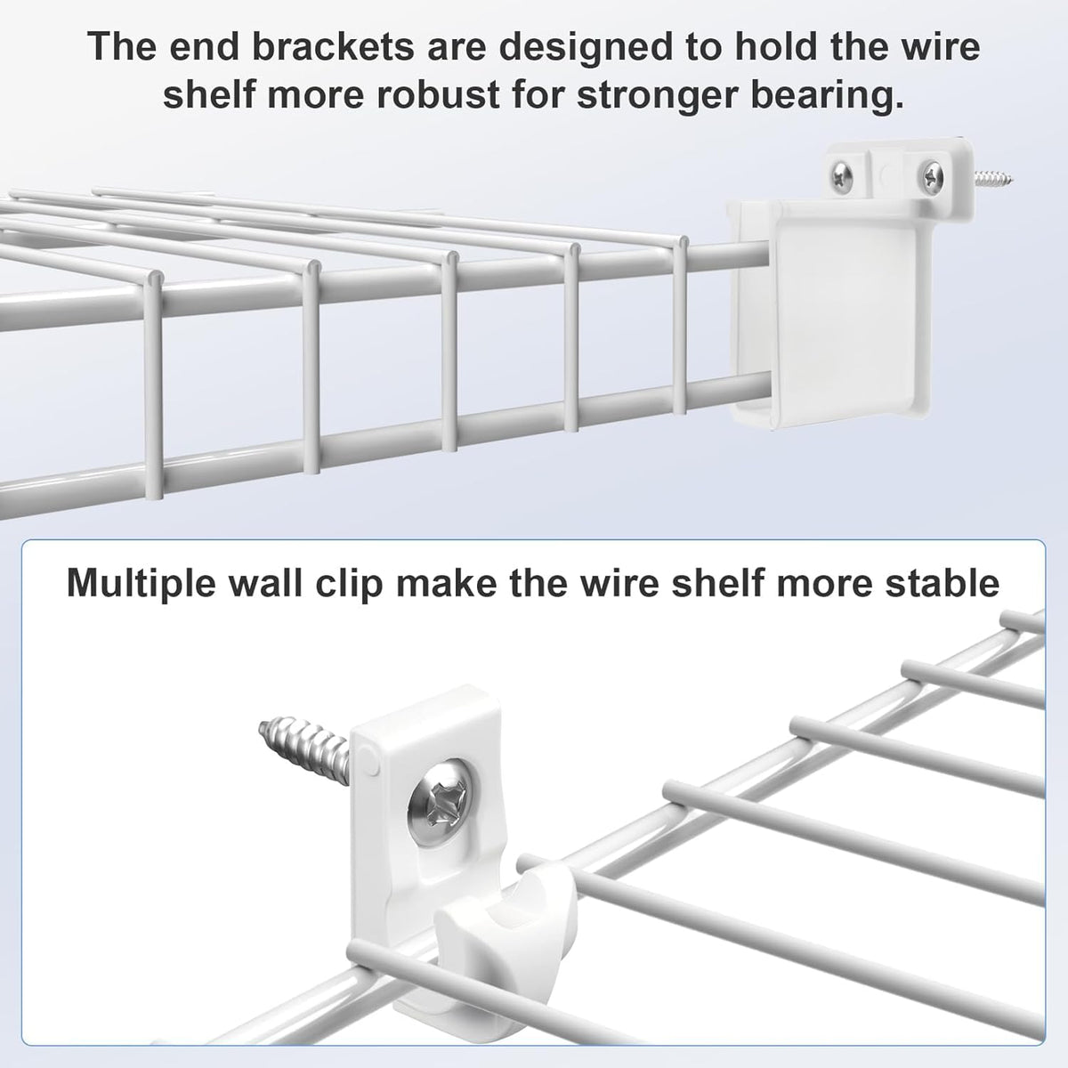 Sissinda hook-on design enables quick setup without tools.