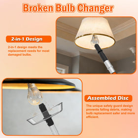 SISUPASSIE ground-operation design keeps you safe while changing bulbs
