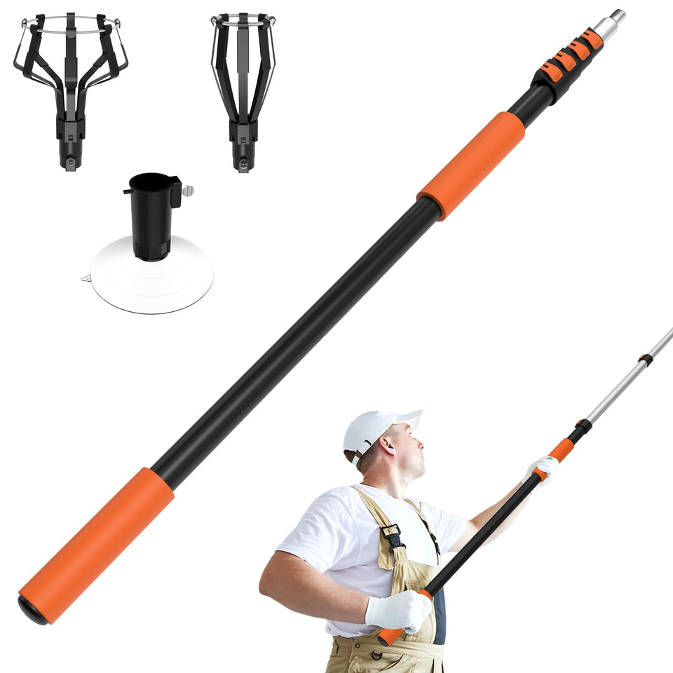 SISUPASSIE light bulb changer extended reach for safe ceiling access