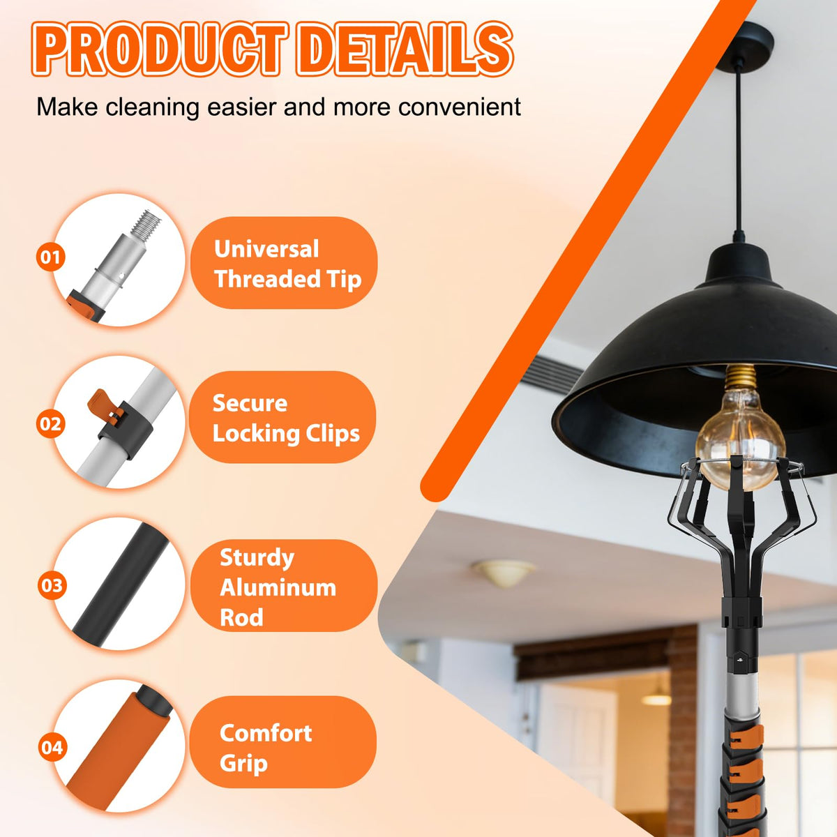 SISUPASSIE supports recessed and standard bulbs for broad compatibility
