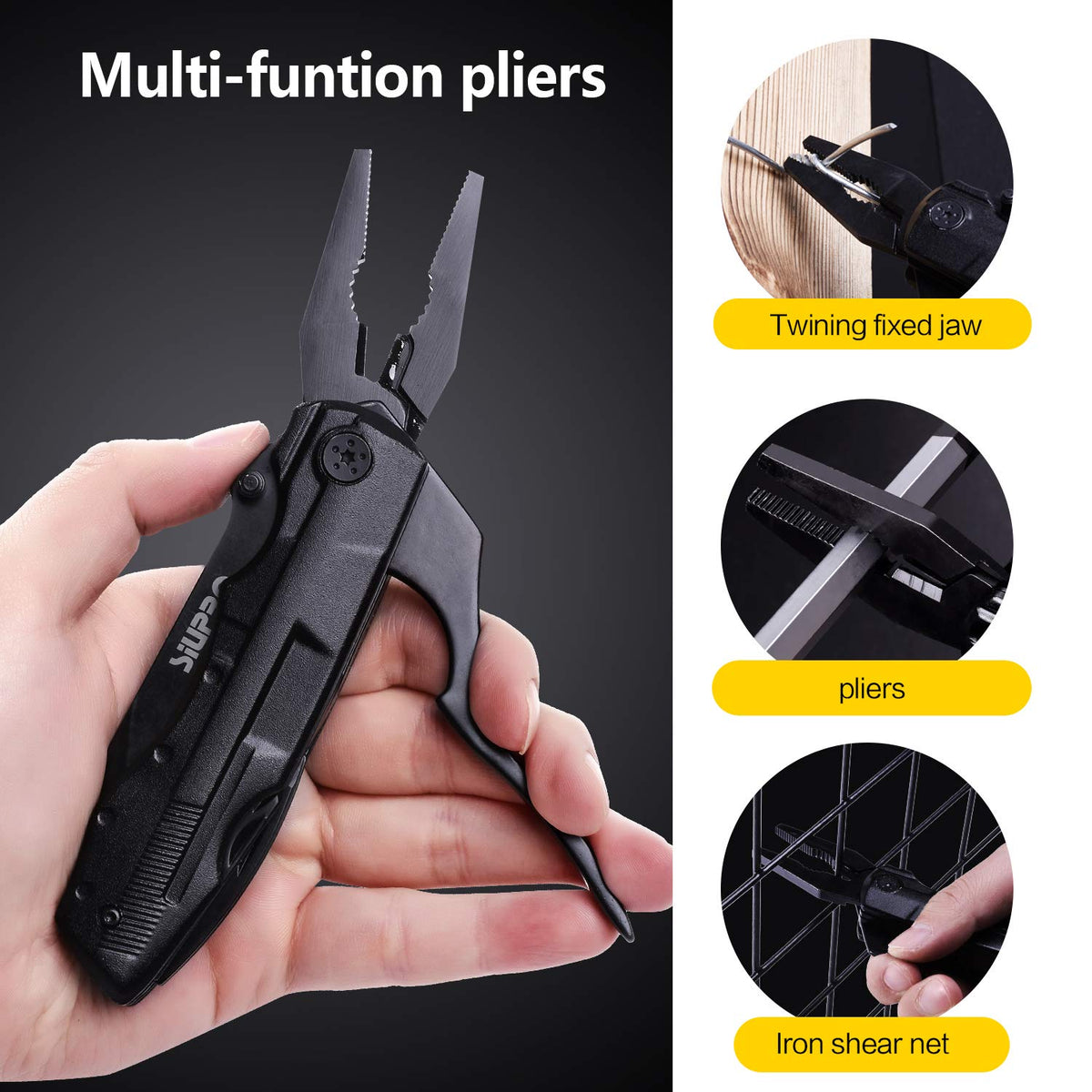 SIUPRO multitool 9-in-1 screwdriver kit for on-site repairs