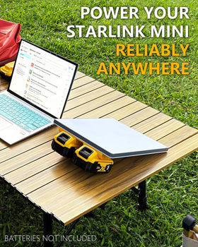 Weatherproof setup showing reliable Starlink Mini operation in outdoor environments