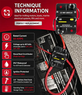 Sixcow MKR-27 studs with insulator cap enable secure connections.