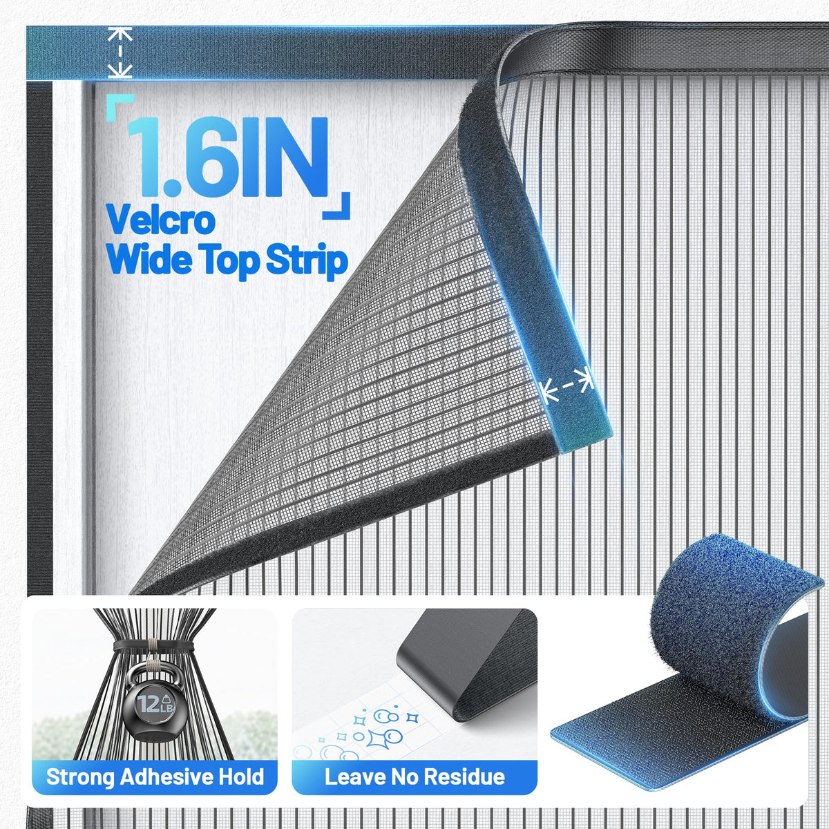 Sjuznng foldable frameless design for quick storage and removal.