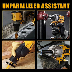 DCB102 compact design fits neatly on crowded workbenches and tool carts.
