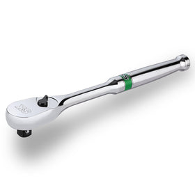 SK 1/4in drive ratchet pear head 90-tooth for tight-space tightening.