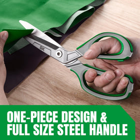 SK 10-Inch Heavy Duty Scissors bolt locking system keeps blades secure during use.