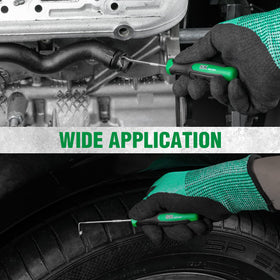 SK 4 Piece Hook and Pick Set SureGrip knurled handle for secure torque.