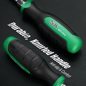 SK 5-Piece Phillips screwdriver set black oxide finish offers durability and secure grip.