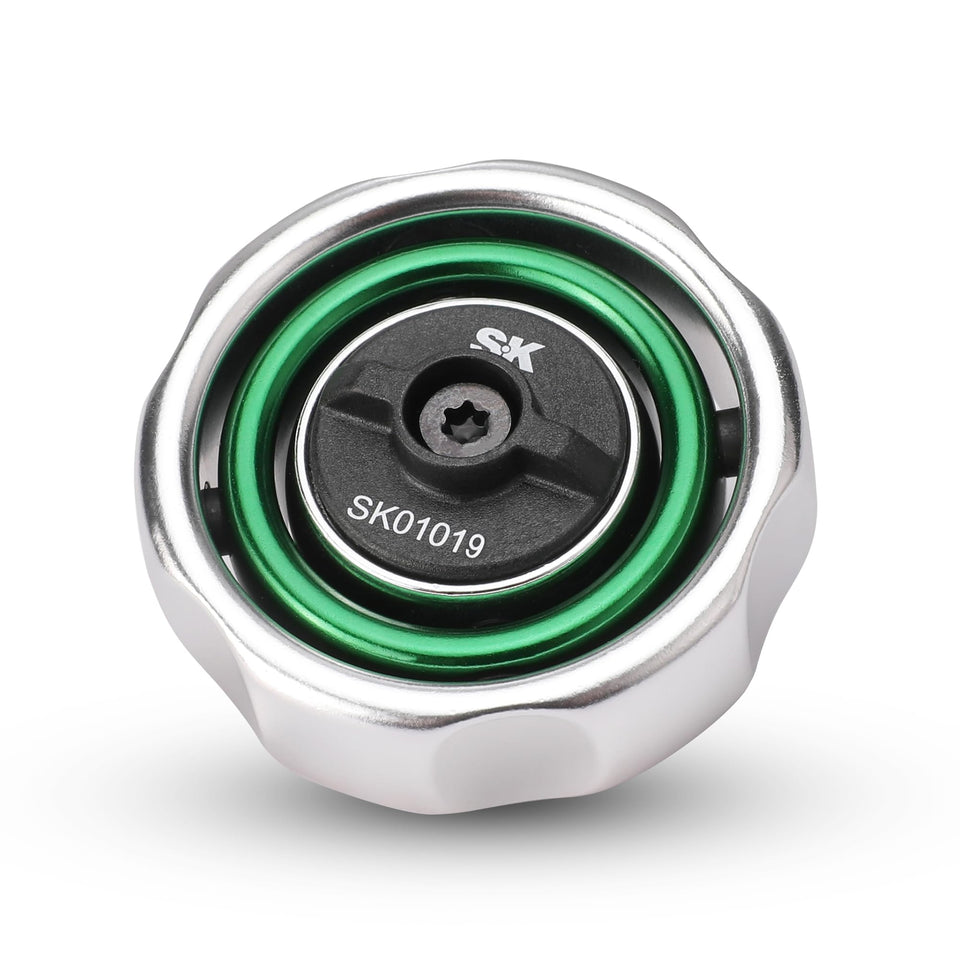 SK gimbal ratchet with 72-tooth precision for tight spaces.