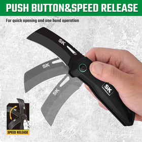SK Hawkbill black coating enhances corrosion resistance during rugged workloads.