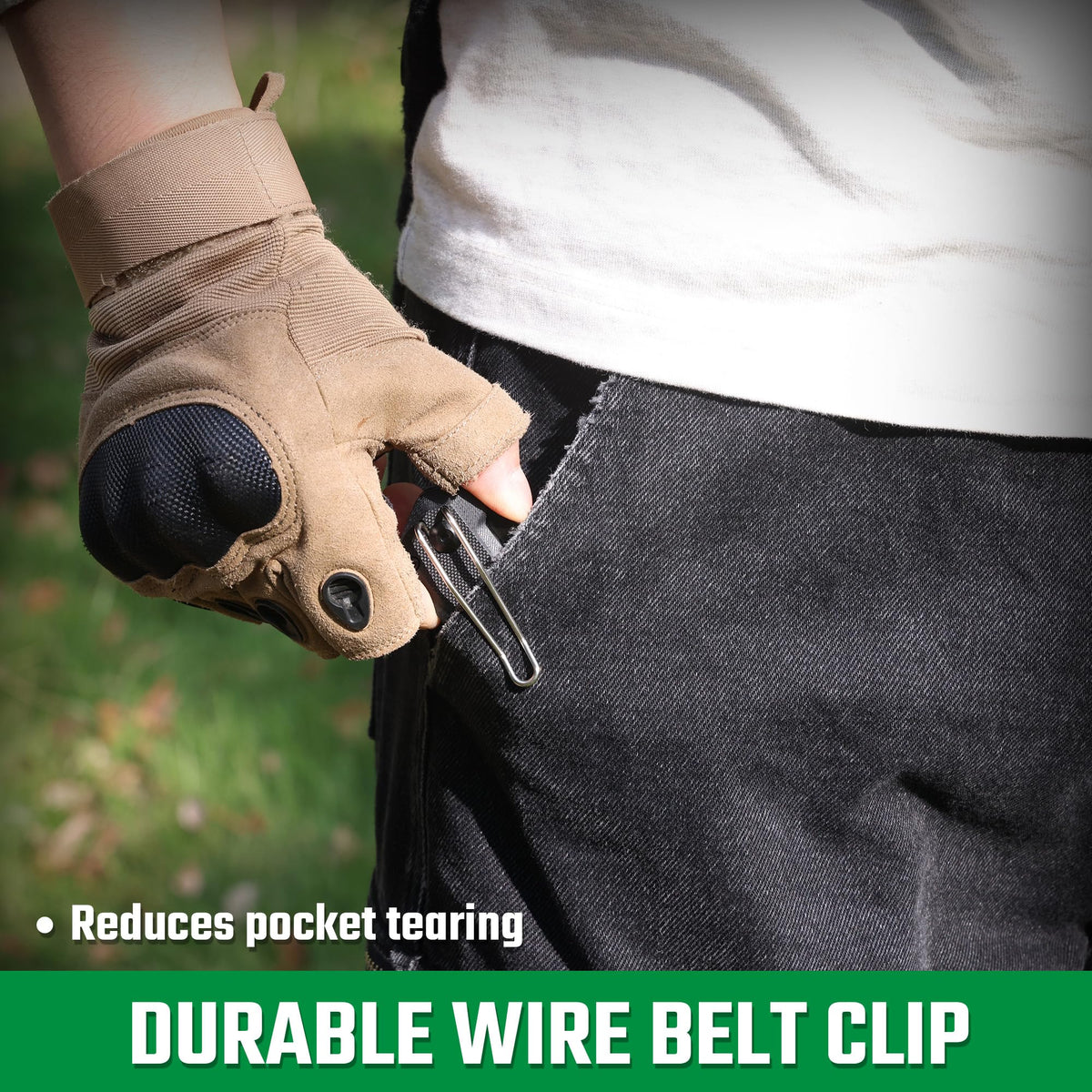 SK Hawkbill compact closed length fits easily in pockets or bags.