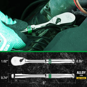 SK heat-treated chrome alloy steel for hardiness.