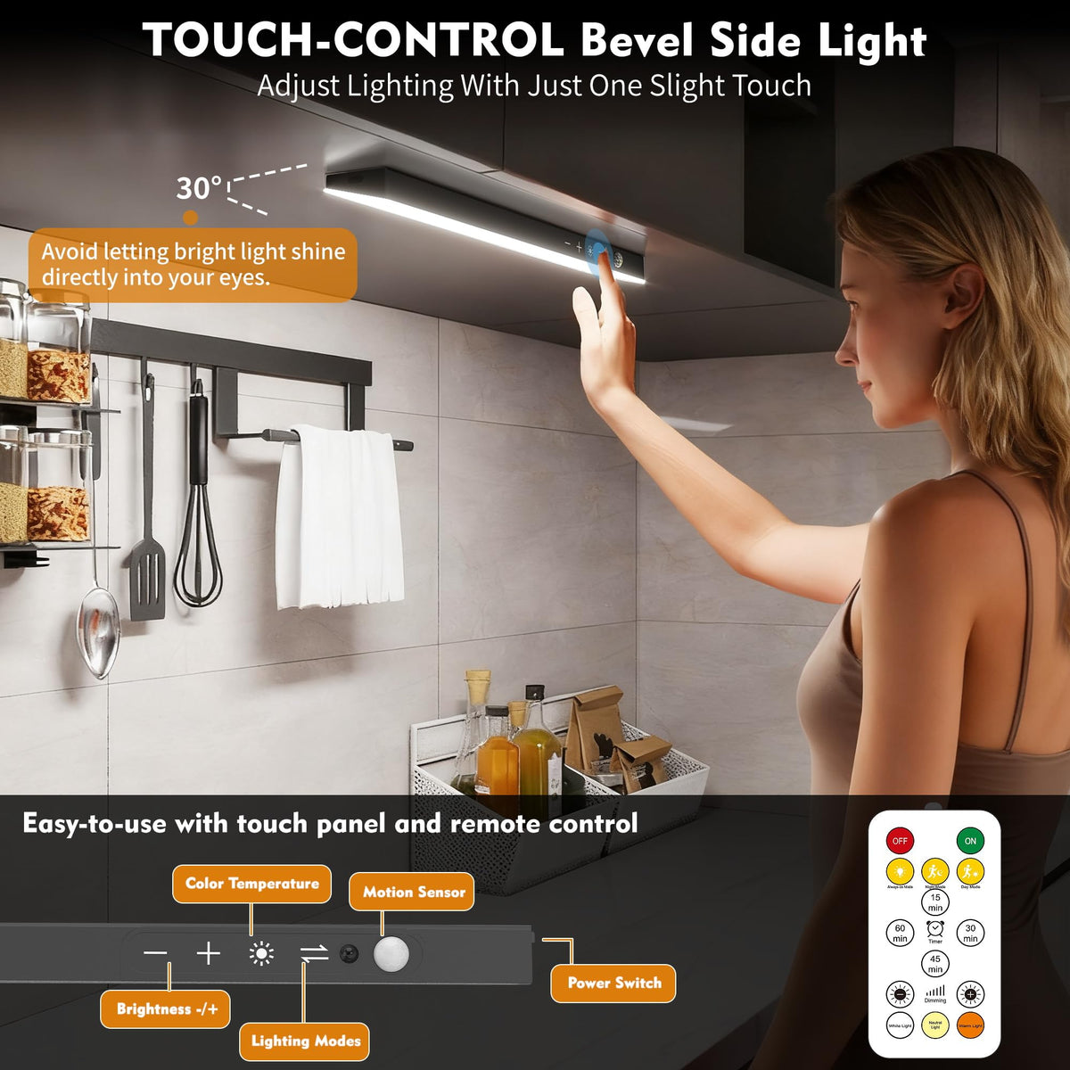Skairipa 160 LEDs array delivering bright, even under-cabinet light