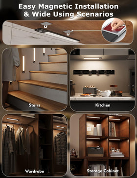Skairipa magnetic and adhesive mounting options for versatile setup