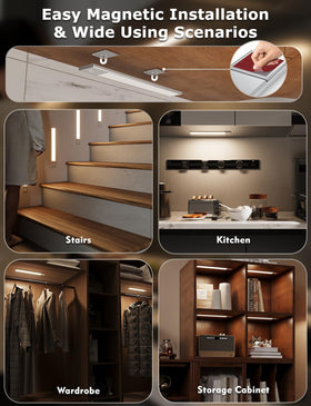 Skairipa motion sensor with night mode activates on movement