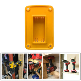 DEWALT compatibility shown; SKCMOX holders neatly dock 20V tools for efficient workflows.