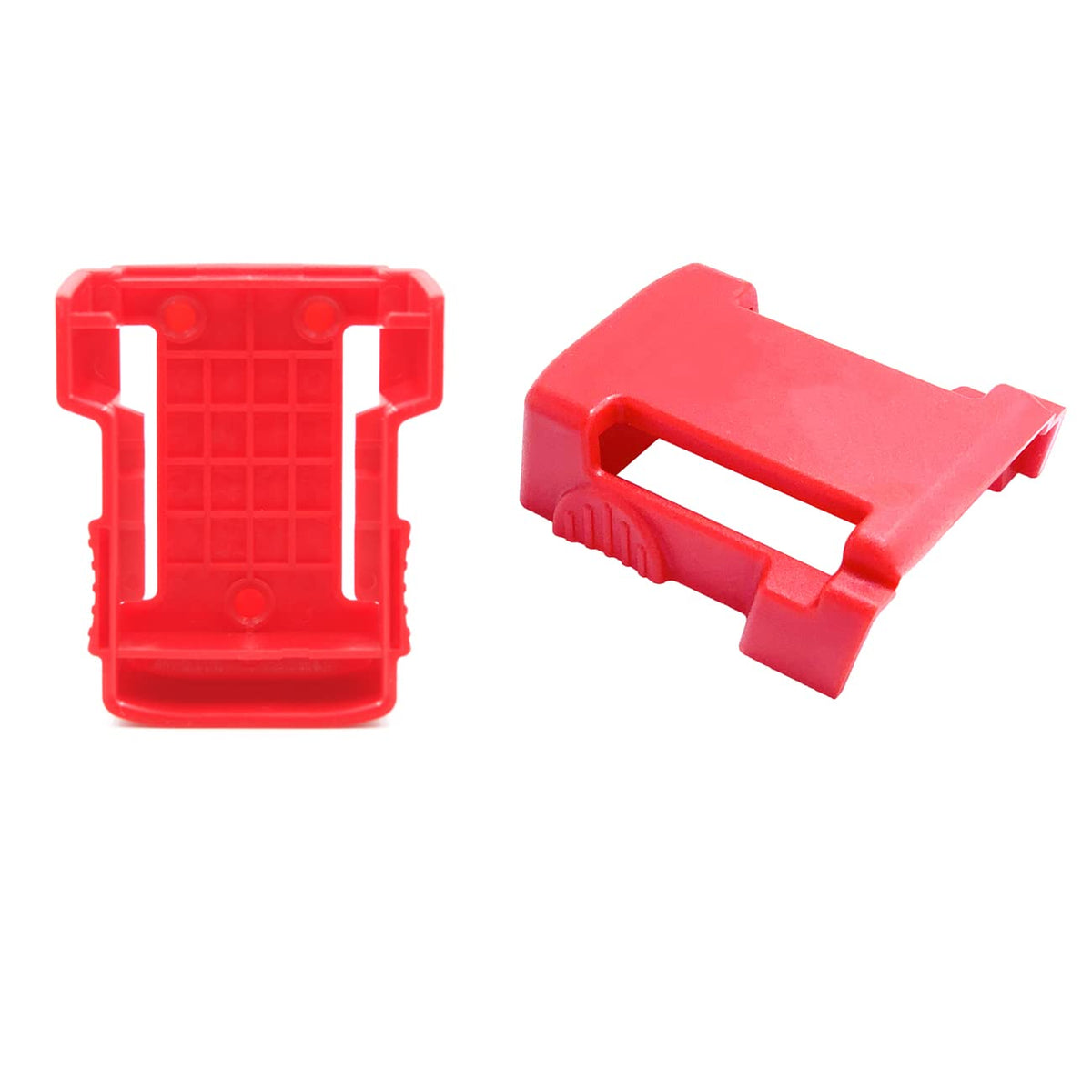 Screws included to securely mount tool and battery holders.