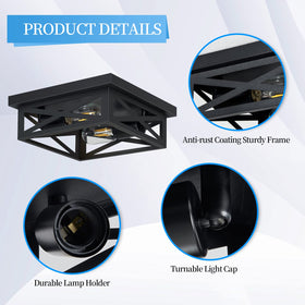 SKEJAO 2-light fixture installation concept showing easy mounting