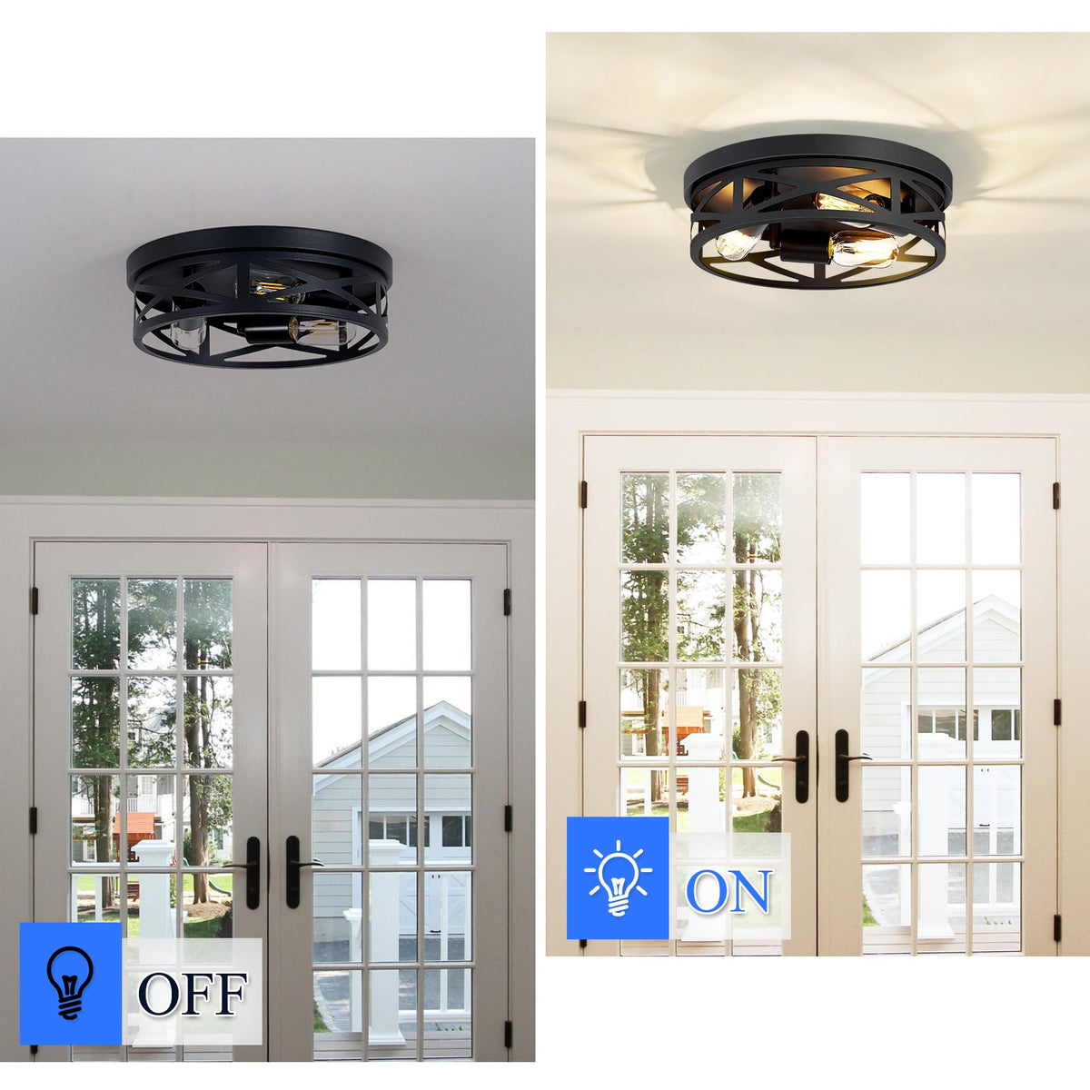 SKEJAO open design aids quick bulb changes and maintenance.