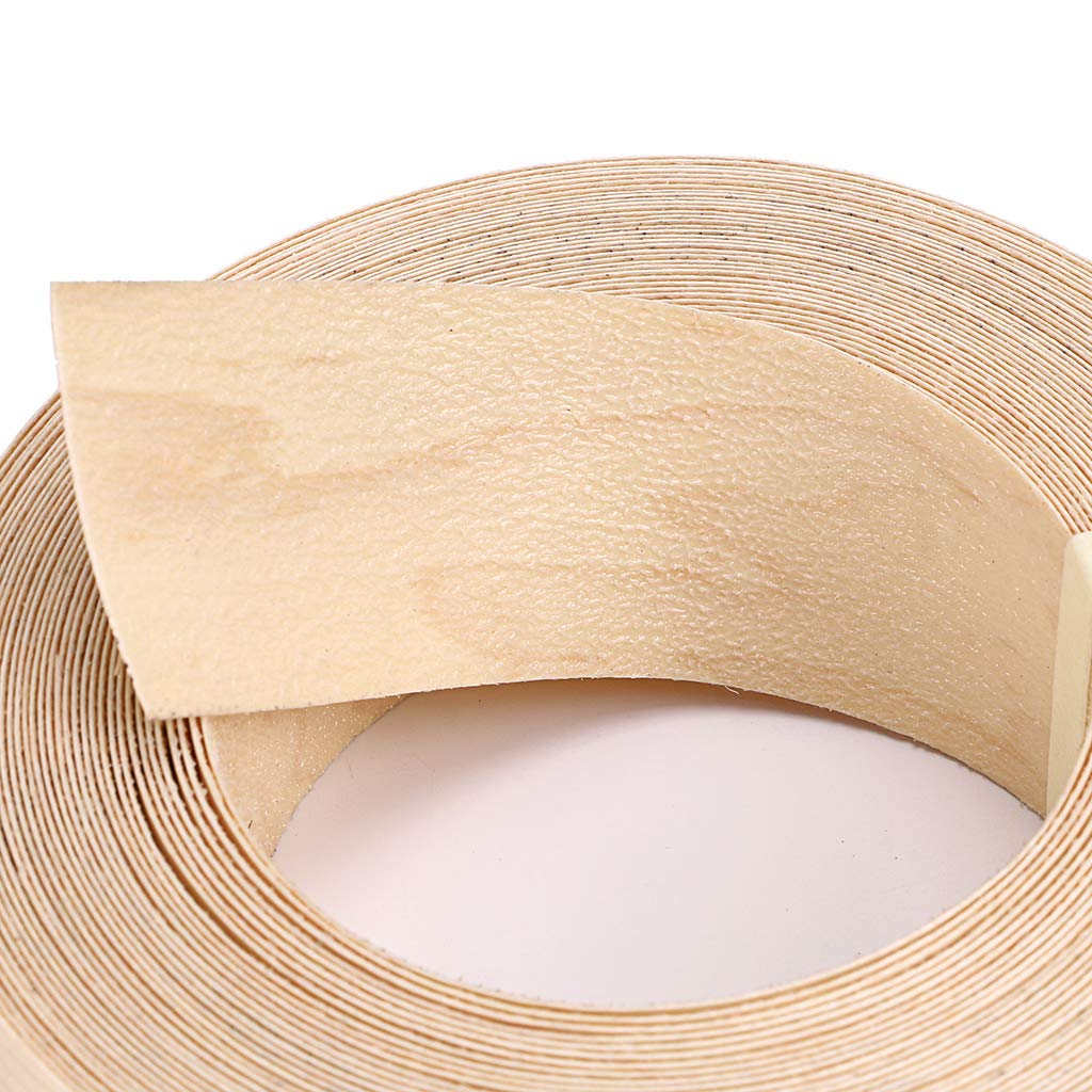 Skelang edge band uses hot-melt adhesive for strong, fast bonding.