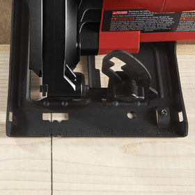 Skil 5080-01 circular saw ready for miter cuts in trim work