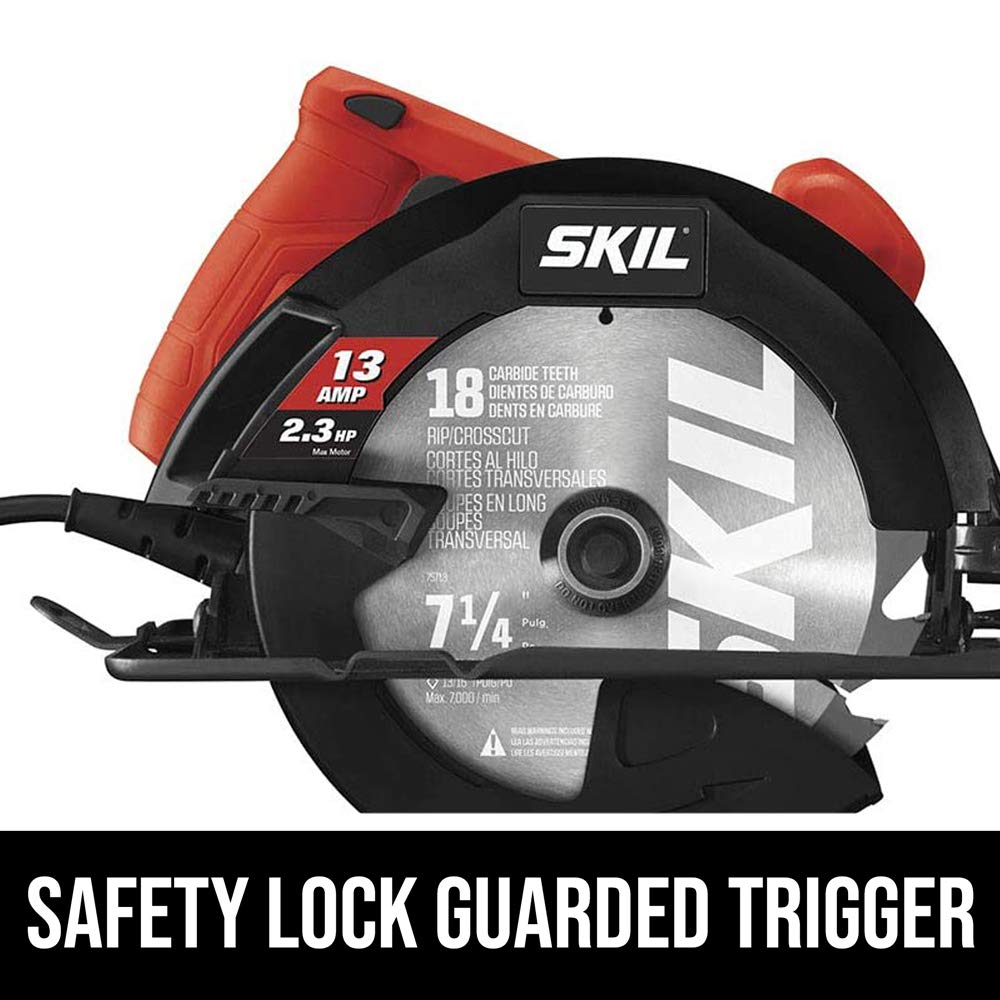 Skil 5080-01 circular saw spindle lock for fast blade changes