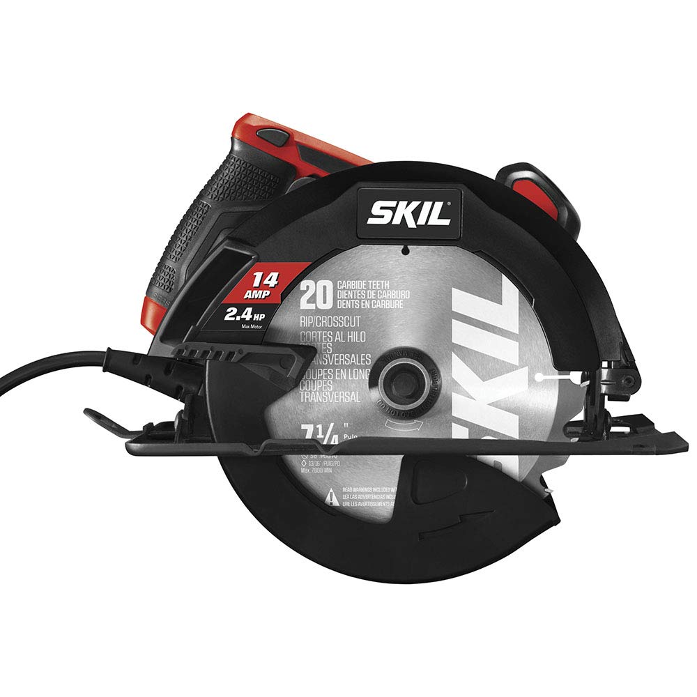 SKIL 5180 maintains a clean cut line with dust blower.