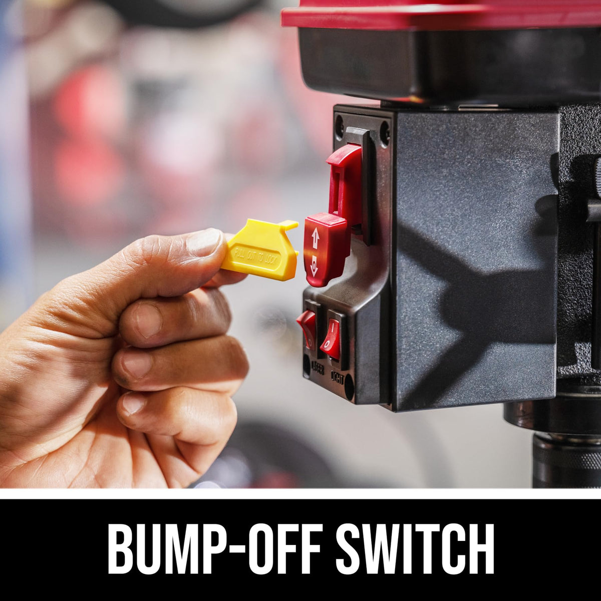 SKIL drill press LED worklight brightens the workspace