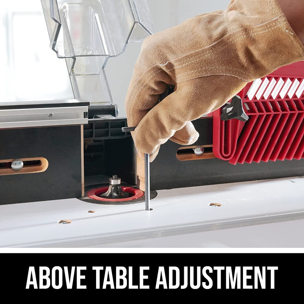SKIL integrated bit storage system keeping router bits organized